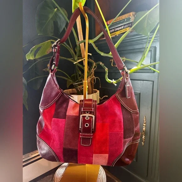 Coach Hamptons Patchwork Hobo Bag - Picture 1 of 10